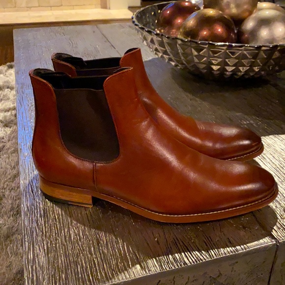 To Boot New York Claude Chelsea boot in cognac. - Picture 3 of 5